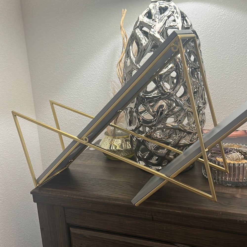 Gold and Silver Shelf